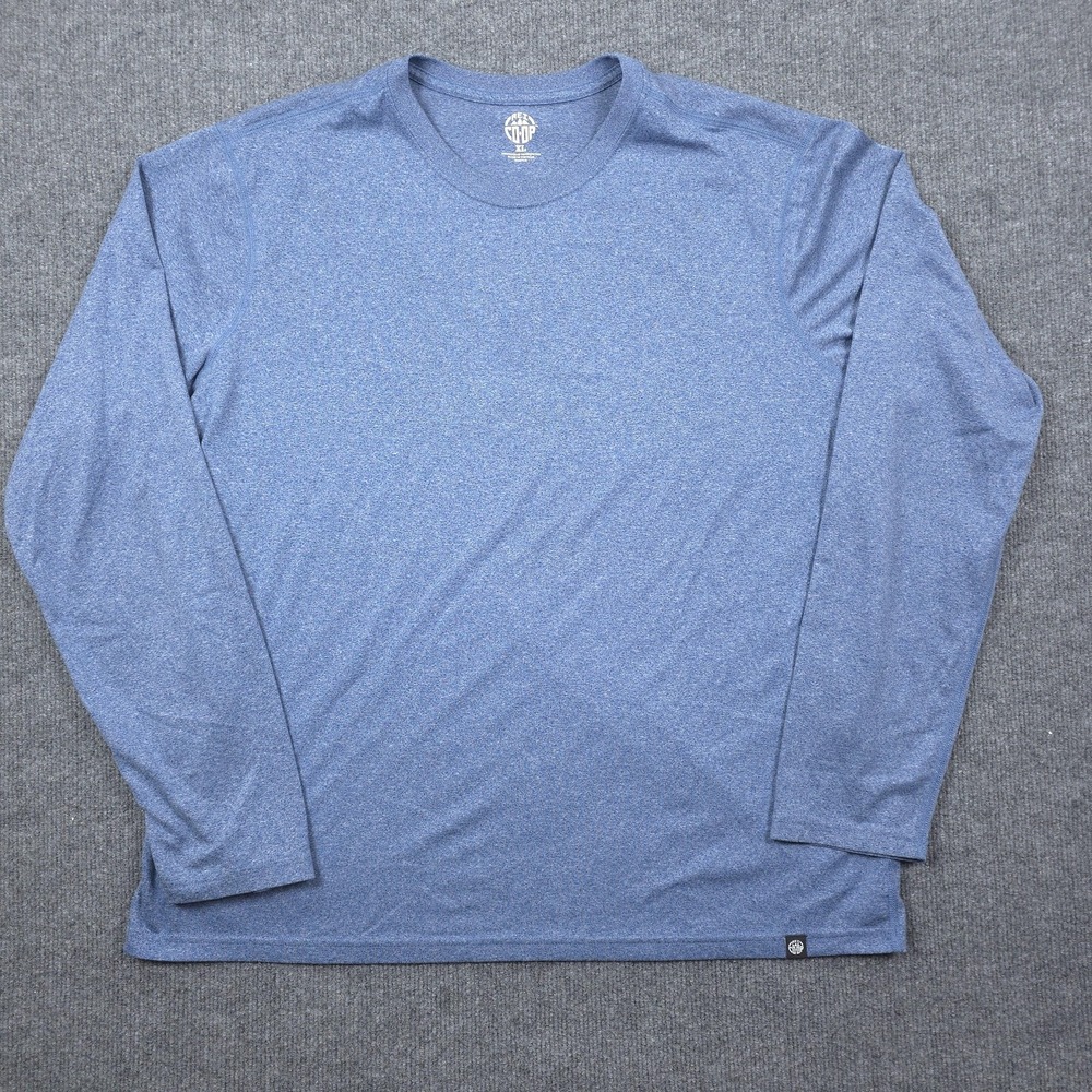 REI Co-op Long Sleeve T Shirt Mens XL Blue Hiking Performance Outdoor Activewear